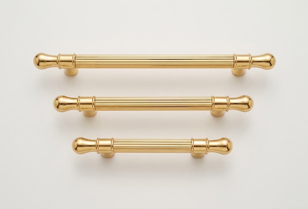 Golden Aluminum Cabinet Handle Holo Handle Aluminum Bar WH388