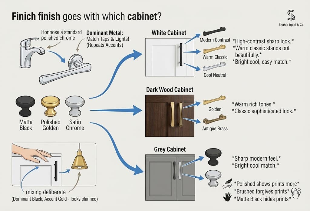 Brass vs Stainless Steel vs Zinc Alloy Handles