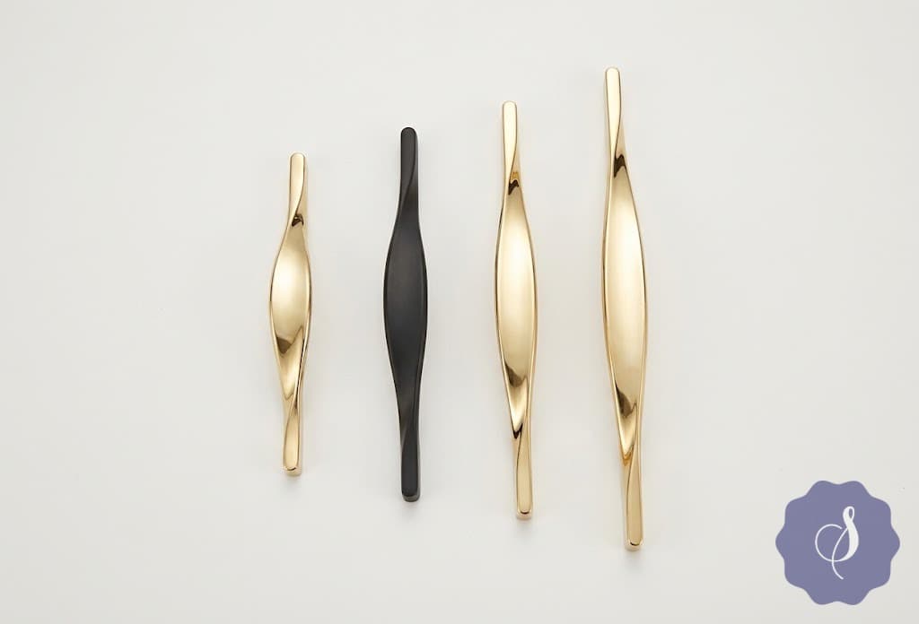 Golden Aluminum Cabinet Handle Classic Cabinet Handle / Aluminum Cabinet Handle